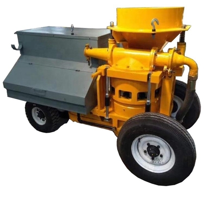 1500 kg machine de pulvérisation de pompe à béton mélangé humide pour la construction avancée