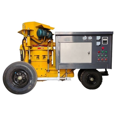 1500 kg machine de pulvérisation de pompe à béton mélangé humide pour la construction avancée