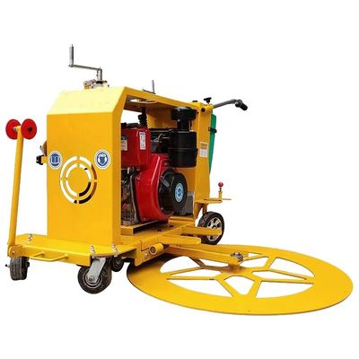 Machine de découpe circulaire à poussée manuelle pour l'industrie municipale de la construction de couvertures de fosses