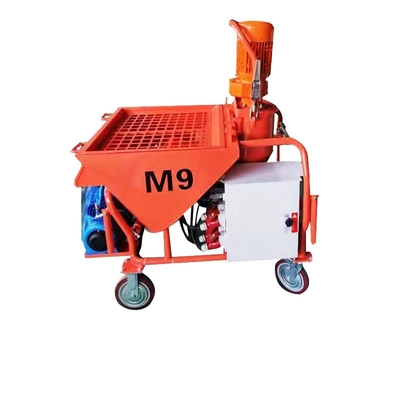 Max. Distance de transport verticale 15M Mure de mortier mini machine de pulvérisation de béton pour le plâtre de ciment