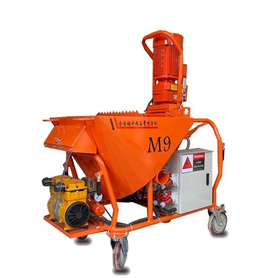 Machine de plâtrage de parois de petite taille pour la construction Max. Distance de transport horizontale 30M