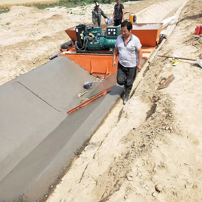 Réglage urbain Autopropulsé Réglage de fossé de traction de la machine de formage de rouleaux de canaux