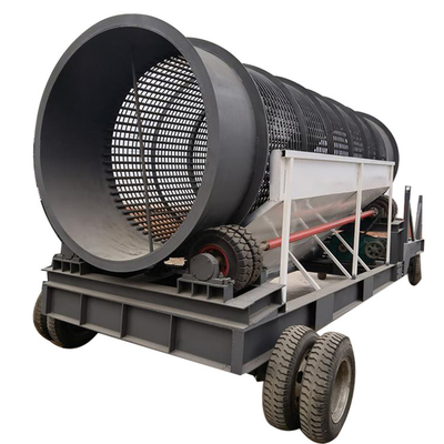 Équipement de dépistage du sable de type vibration pour la décontamination du sable 1800 kg