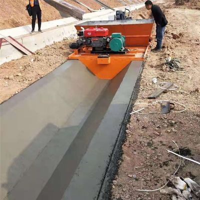 Machines de formage de fosses de drainage avec générateur diesel