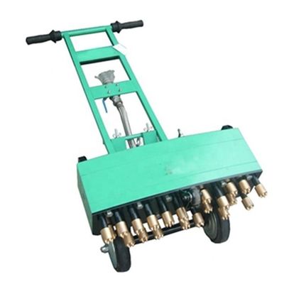 Machine à rouiller à plusieurs têtes à propulsion manuelle pour le roulage du sol en béton à un prix abordable