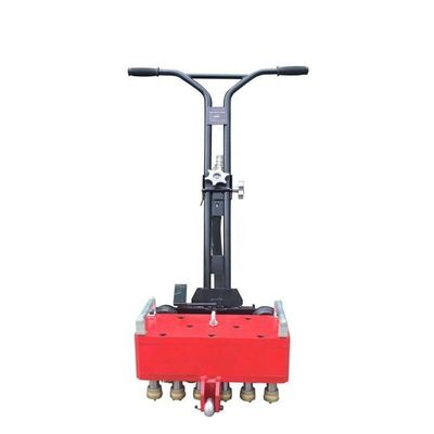 Machine à rouiller à plusieurs têtes à propulsion manuelle pour le roulage du sol en béton à un prix abordable