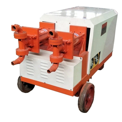 380V/220V Petite pompe hydraulique à double piston pour béton destinée aux machines de coulée réfractaires