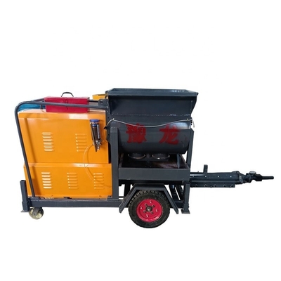 7.5kw Moteur à vis de transport de mortier, machine à couler et à mélanger pour travaux de construction
