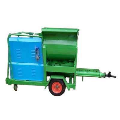 7.5kw Moteur à vis de transport de mortier, machine à couler et à mélanger pour travaux de construction