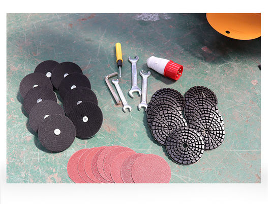 Machine de polissage de sol à disque unique planétaire à pression manuelle