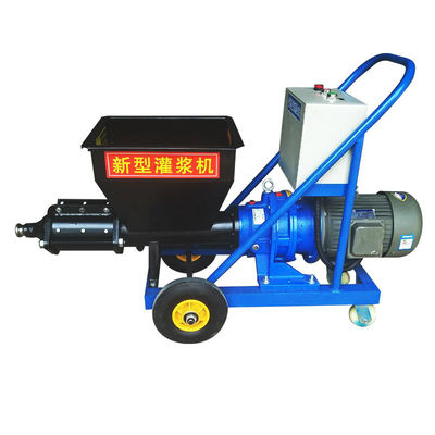 Machine de coulée de mortier de ciment de type vis à fuite et de renforcement imperméable à l'eau