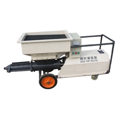 Machine de plâtrage automatique à vis pour le plâtrage et la pulvérisation du ciment au mortier