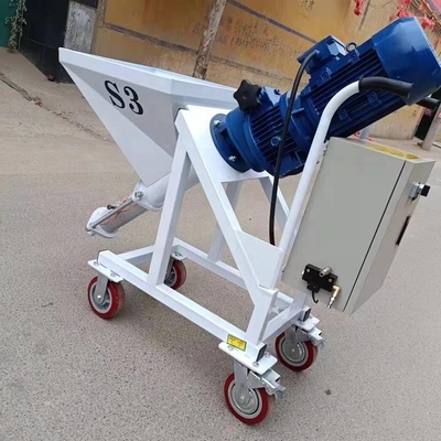180 kg pulvérisateur automatique de peinture à texture ignifugée avec pompe à vis étendue avec conception