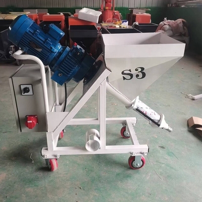 180 kg pulvérisateur automatique de peinture à texture ignifugée avec pompe à vis étendue avec conception