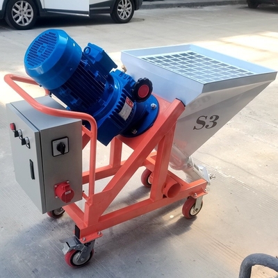 50L Hopper Capacité 400W Machine automatique de plâtrage de mur pour la précision et la finition