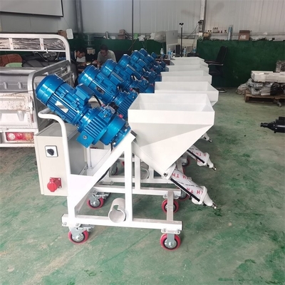 50L Hopper Capacité 400W Machine automatique de plâtrage de mur pour la précision et la finition