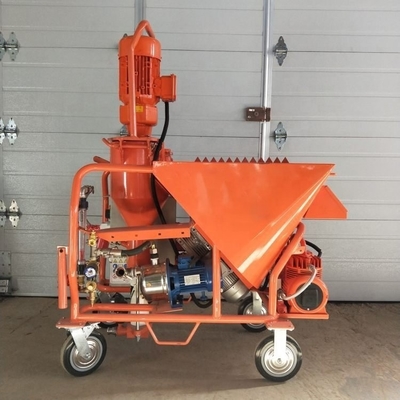 Machine de pulvérisation de gypse à pulvérisateur de mortier 380V K6 pour une distance de transport horizontale maximale de 30 m