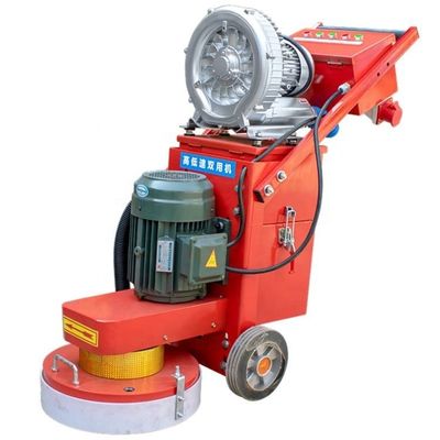 Machine de broyage époxy chinoise sans poussière 75 kg et 890 mm*550 mm*990 mm Performance