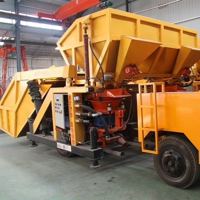 380v Béton humide Camion de béton à sous-vêtements Machine de pulvérisation de béton pour grands projets