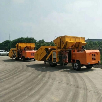 380v Béton humide Camion de béton à sous-vêtements Machine de pulvérisation de béton pour grands projets