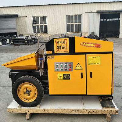 Trailer de pompe à béton pour travaux de construction Dimensions globales 1,8*0,6*1,1m Flexible