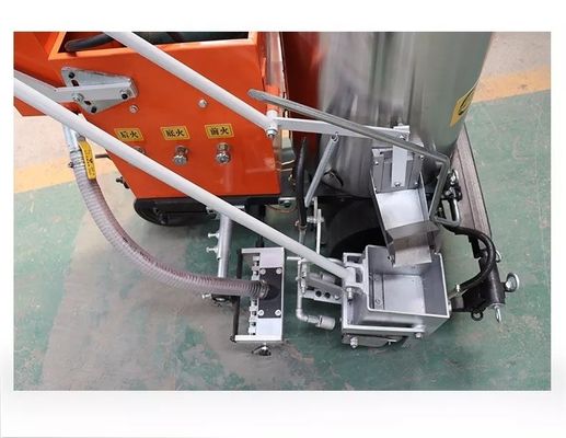 Machine de marquage routier propulsée pour les lignes de circulation et les lignes de stationnement