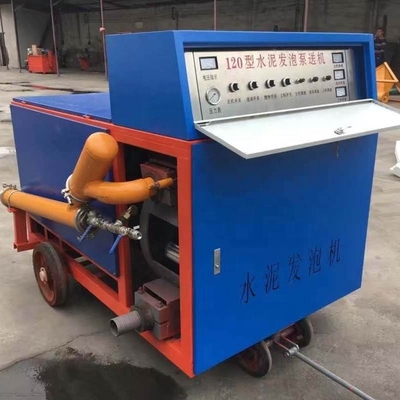 Capacité de production Machine génératrice de mousse de béton pour paroi de plancher de toit coulée en place