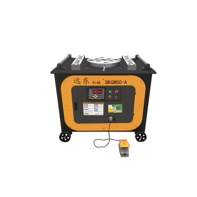 Machine de pliage de barres d'acier portable semi-automatique avec une capacité de 380 kg