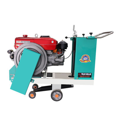 110 kg Machine de coupe routière polyvalente Diesel Concrete Cutter pour l'asphalte et le béton