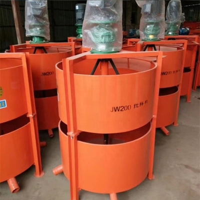 Jw350 Pan Concrete Mixer//Mini Cement Mixing avec une capacité de stockage de 200 L de boues et mélange
