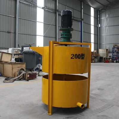 Machine à pulvériser à grande vitesse et 350 barils de mélange secondaires pour le mélangeur de mortier de ciment vertical 200