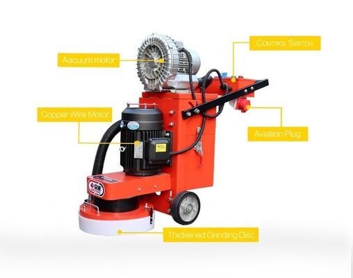 Point de vente unique 380v Machine de meulage de polisseur de béton pour polissage du béton