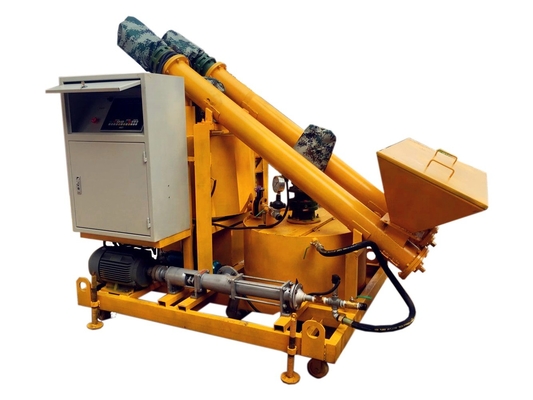 Plastrage obtenir le plâtre machine de poudre de plâtre diesel mobile pompe à béton avec mélangeur 2500 kg