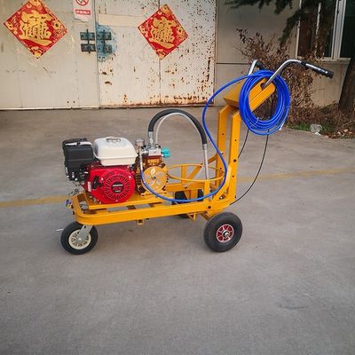 Machine de marquage par pulvérisation à froid à pression de travail de 8 à 16 MPa pour la peinture rapide et précise des routes