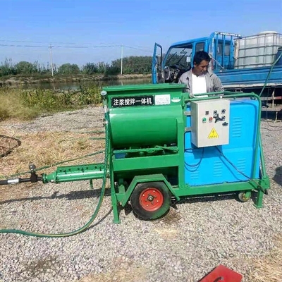 Ciment de bentonite mélangeur et agitateur avec distance de transport verticale max. 100M