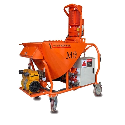 Machine de pulvérisation de gypse Tupo 9 d'une capacité de 200 kg et d'une alimentation de 380 V