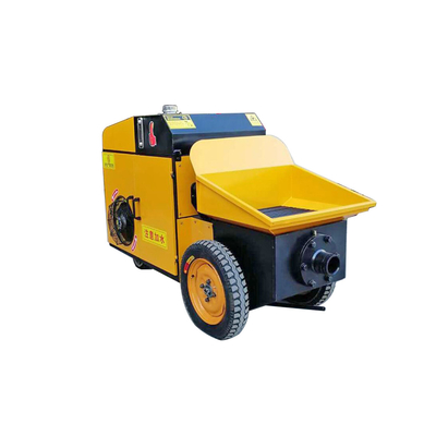 Pompes à béton diesel à haute pression de 400 kg destinées au commerce de détail