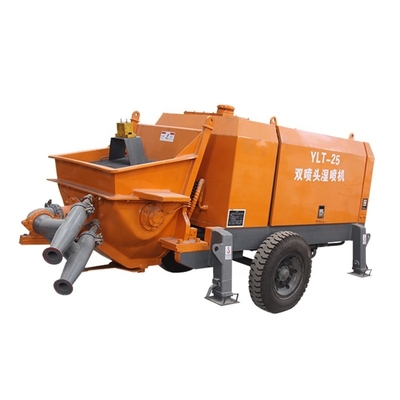 Machine à béton mouillé/machine de plâtrage par pulvérisation humide de béton avec une puissance de moteur de 45 kW