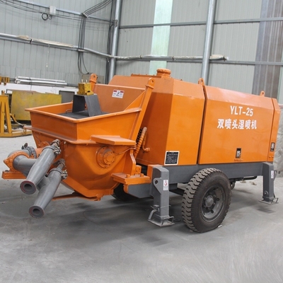 Machine à béton mouillé/machine de plâtrage par pulvérisation humide de béton avec une puissance de moteur de 45 kW