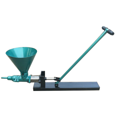 Pompes d'injection de terre de béton à commande manuelle de 10 L/min avec puissance électrique 45 kg de poids