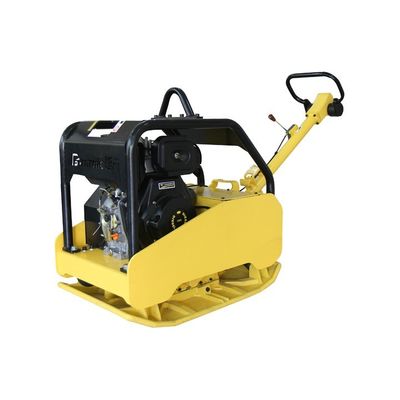 Compacteur de plaques diesel à poussée manuelle polyvalent de 85 kg avec fonction et vibration réversibles