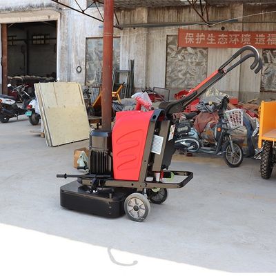 Manuel de broyeur de béton à poussée manuelle facile d'utilisation Polisseur de plaquette de sol Machine de broyage