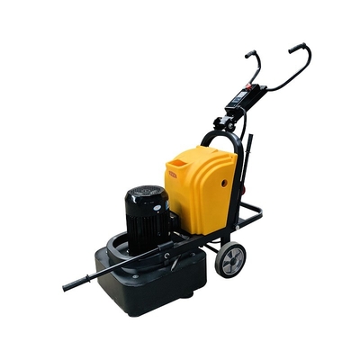 Machine de polissage des sols époxy pour les surfaces de béton avec machine de construction sous vide