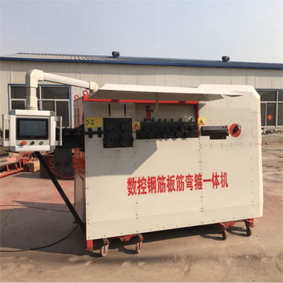 Machine électrique de pliage à vis à barres rondes avec puissance moteur de 2 kW et automatisation automatique