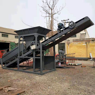 Machine à pulvériser et semer le sol à vibration à trois couches pour les besoins de dépistage du sable de verre