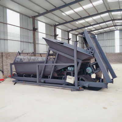 Écran à tambour alimenté externe machine de séparation de sable et de pierre de 1800 kg pour l'usine de filtrage