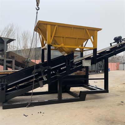 11m*2,2m*3,7m Machine mobile de sélection du sol pour la séparation du minerai dans la base de production