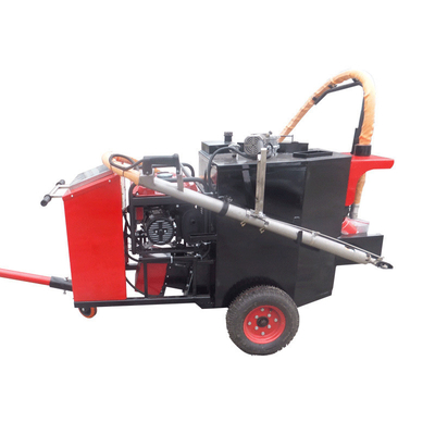 100L réparation de fissures de revêtement de sol d'asphalte véhicule machine de coulée conjointe avec une capacité de 420 kg