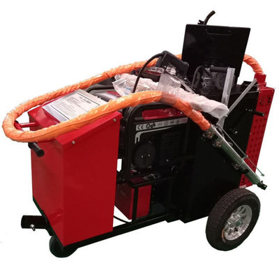 Maintenance des routes Asphalte machine d'étanchéité des fissures 2100X1000X1500mm Temps de chauffage 30-40min