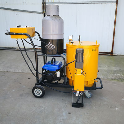 550 kg Machine d'étanchéité des fissures du pavé d'asphalte pour les besoins d'entretien de routes durables